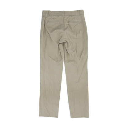 Beige Straight Pants
