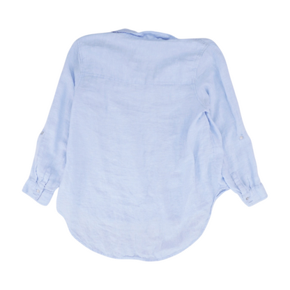 Blue Plus Button Down