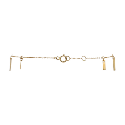 14K Yellow Gold Chain Bracelet