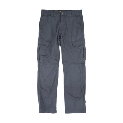 Gray Check Relaxed Pants