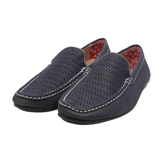 Navy Slip-On Casual Shoes