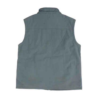 Gray Solid Vest