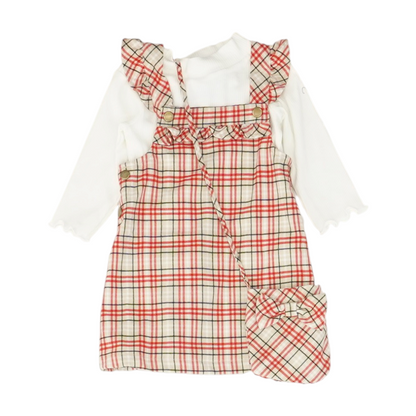 Multi Plaid Dress