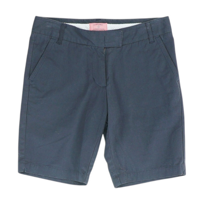 Navy Solid Chino Shorts