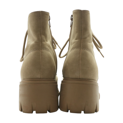 Beige Ankle Boots