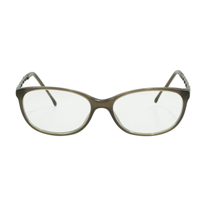 Gray CHANEL 3221 Oval Prescription Eyewear