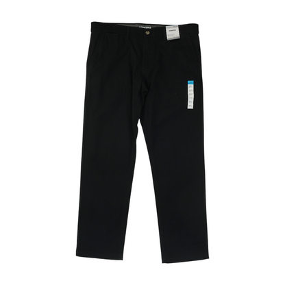 Black Straight Pants