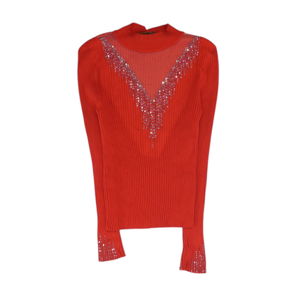 Red Pullover Sweater