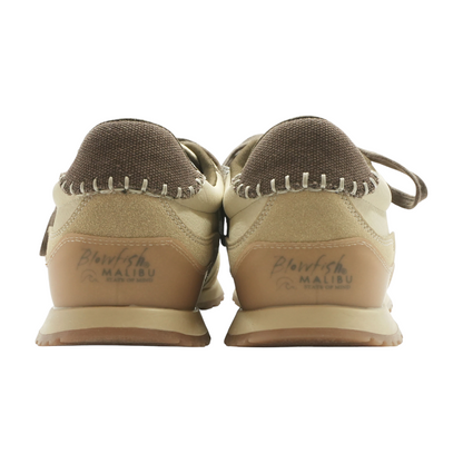 Brown Low-Top Athletic Shoes