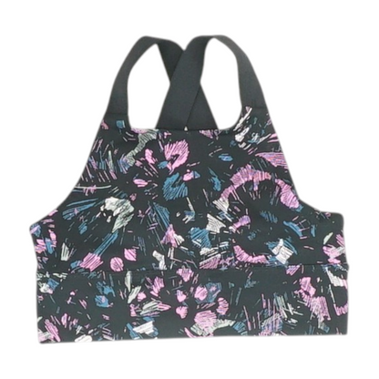 Black Print Bra