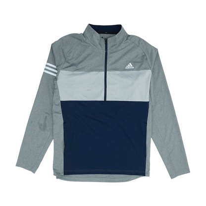 Navy Color Block 1/4 Zip Pullover