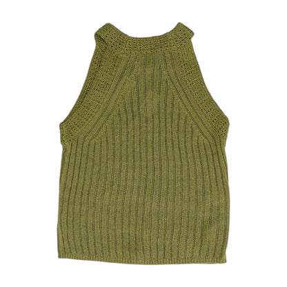 Green Knit Top