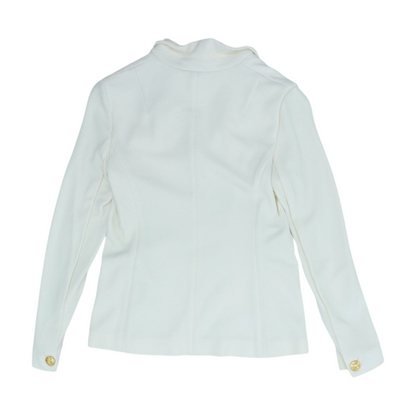 Ivory Solid Blazer
