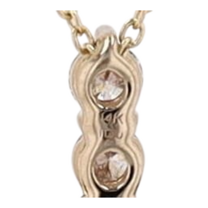 1/2 ctw 14K Yellow Gold Diamond Pendant Necklace