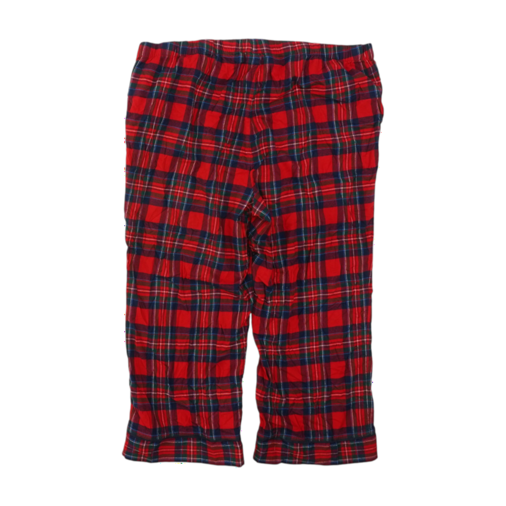 Red Plaid Pajama Bottom