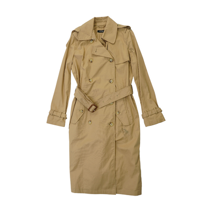 Beige Solid Coat