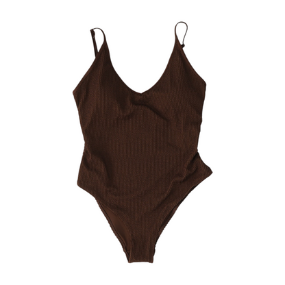 Brown One-Piece