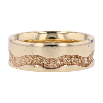 14K Yellow Gold Band