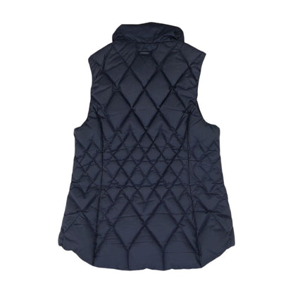 Navy Solid Puffer Vest
