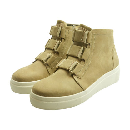 Elvira Tan High Top Athletic Shoes