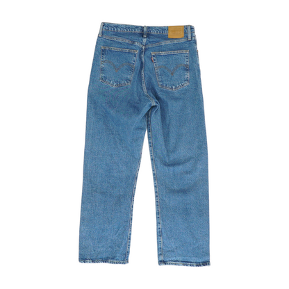 Blue Straight Jeans
