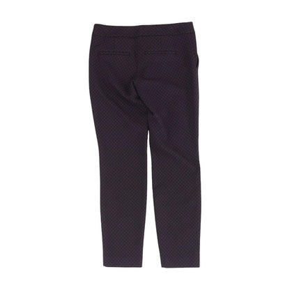 Navy Geometric Chino Pants