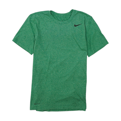 Green Solid Active T-Shirt