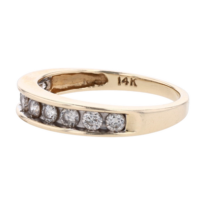 1/3 ctw 14K Yellow Gold Band Ring