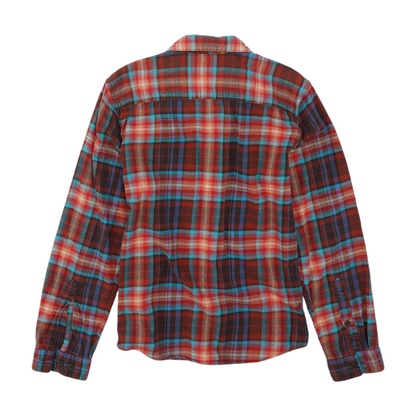 Red Plaid Flannel Button Down