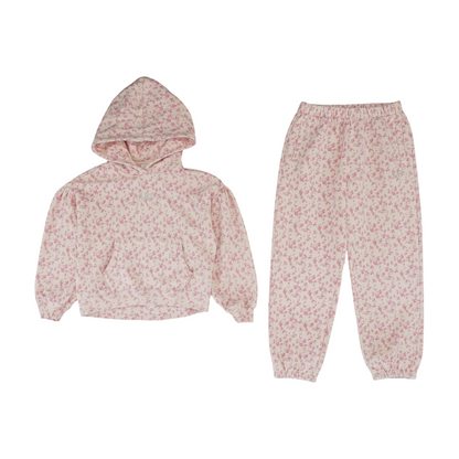 Pink Floral Long Sleeve Set