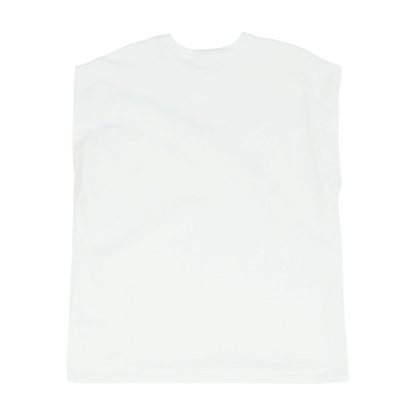 White Solid Pajama Top