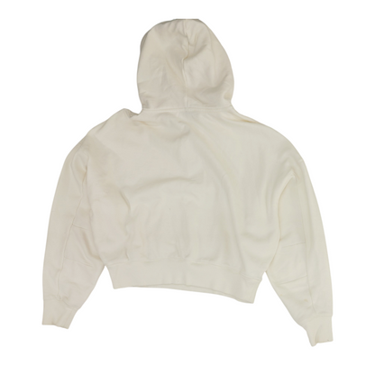 Ivory Solid 1/4 Zip Pullover