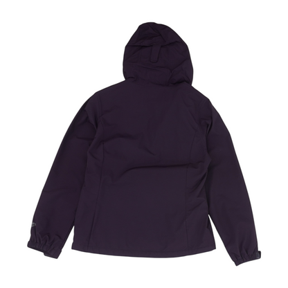Deep Purple Solid Rain Jacket