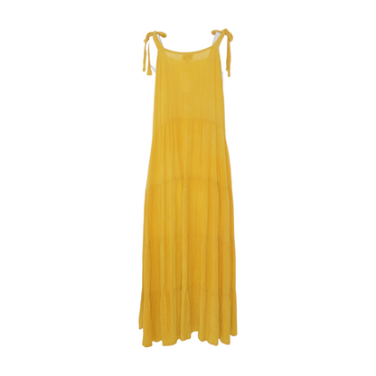 Yellow Midi Dress