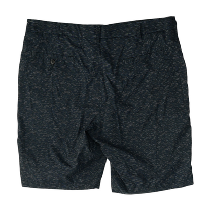 Navy Striped Chino Shorts