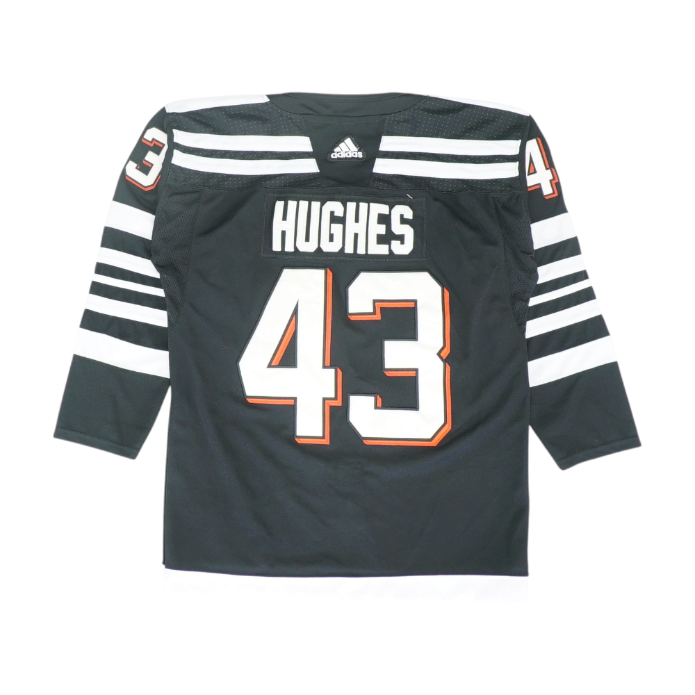 Men's Black New Jersey Devils Long Sleeve Jersey