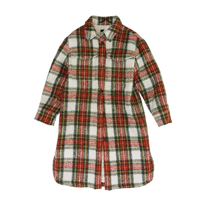 Multi Plaid Coat