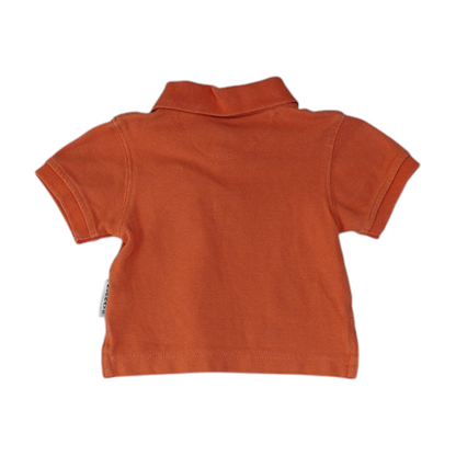 Orange Short Sleeve Polo