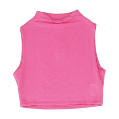 Pink Cropped Blouse