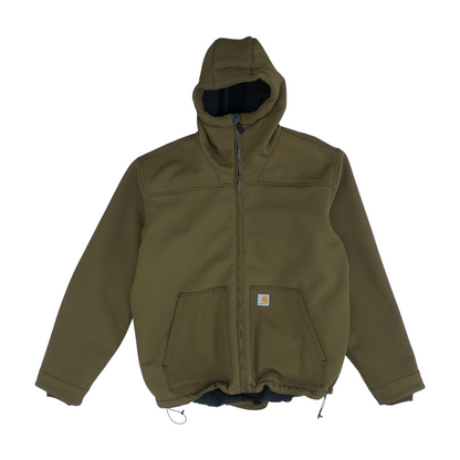 Brown Tall Solid Jacket