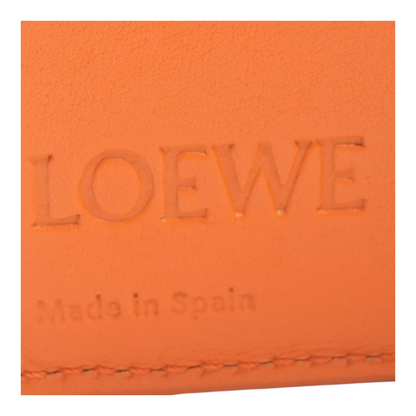 Orange Anagram Trifold Wallet