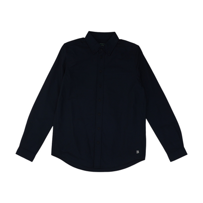 Navy Long Sleeve Button Down