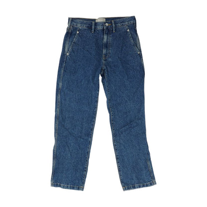 Blue High Rise Regular Jeans