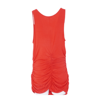 Red Plus Size Midi Dress