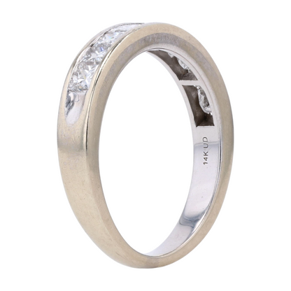 1 ctw 14K White Gold Diamond Band Ring
