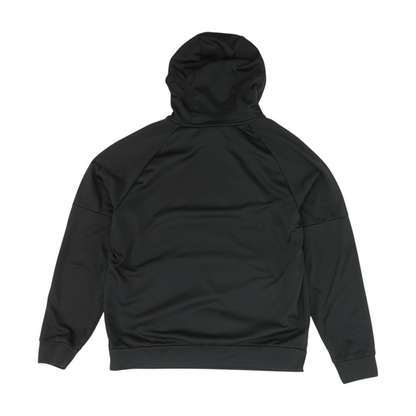 Black Solid Hoodie Pullover