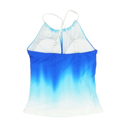 Blue Ombre Swim Top