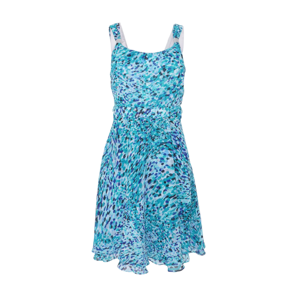 Multi Print Midi Dress
