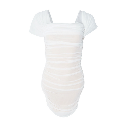 White Mini Dress
