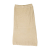 Beige Midi Skirt